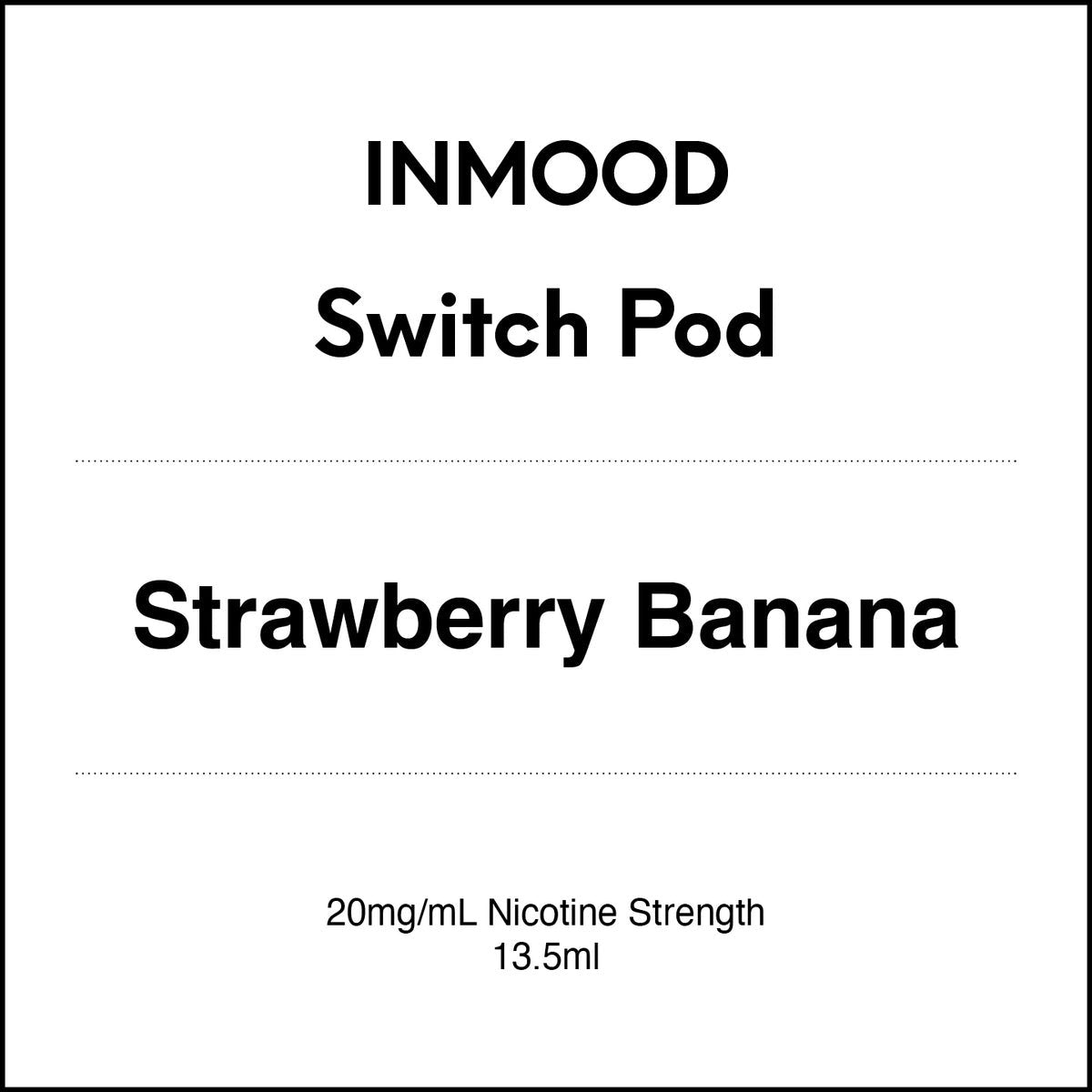 InmoodSWITCHPrefilledPod-StrawberryBanana13.5ml
