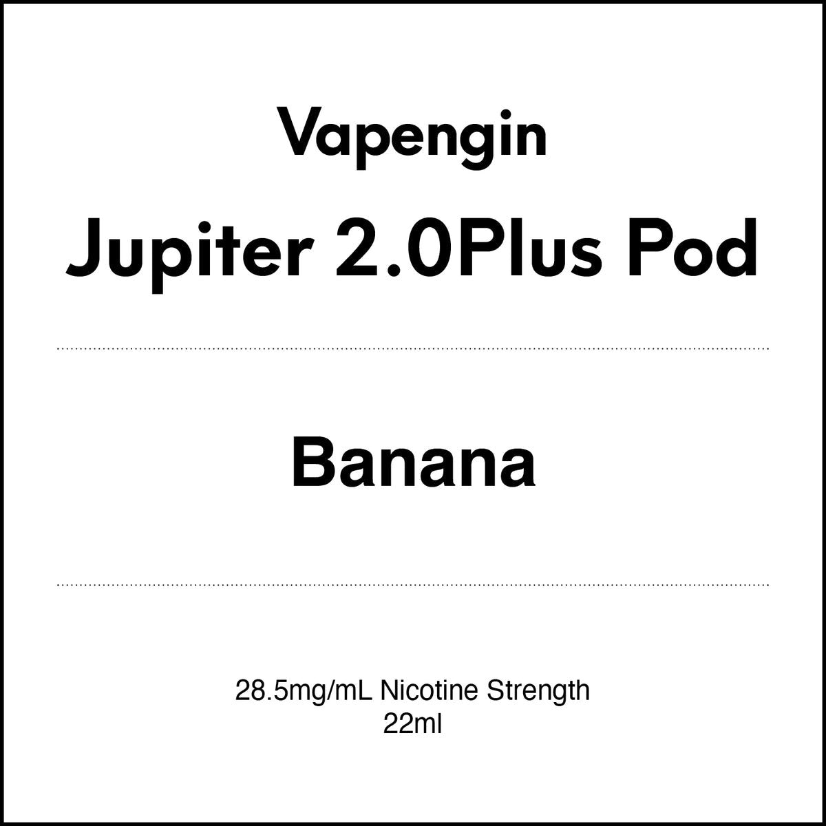 VapenginJupiter2.0PlusPOD-Banana