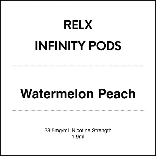 RELXINFINITYPODS-WatermelonPeach1.9ml